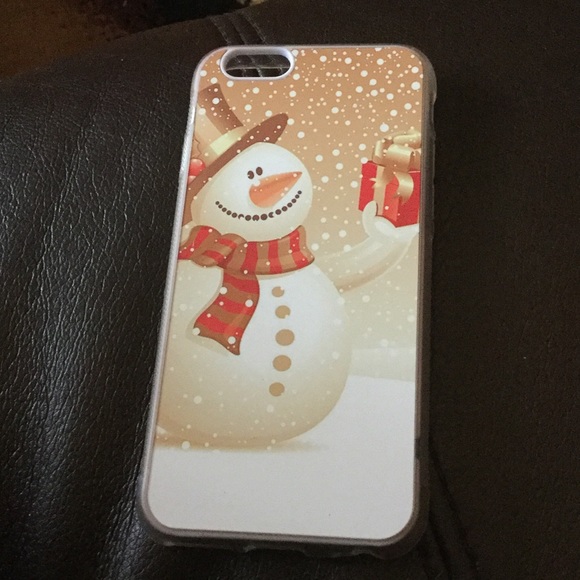 iPhone 6S snowman case - Picture 1 of 3